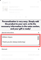 AlphaCara™-Personalized pen
